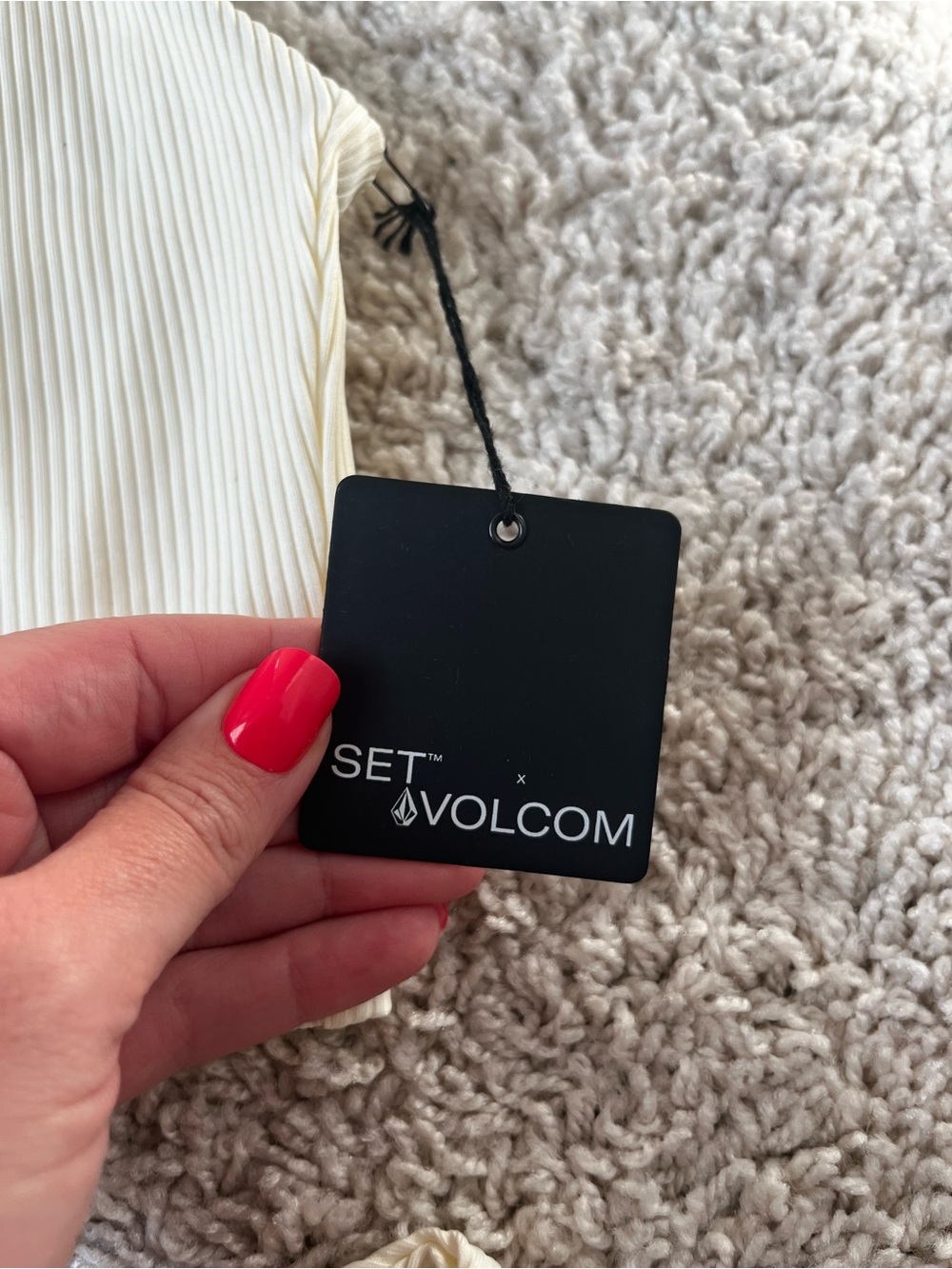 SET Active Ribbed Cream Bikini Set - Picture 5 of 5